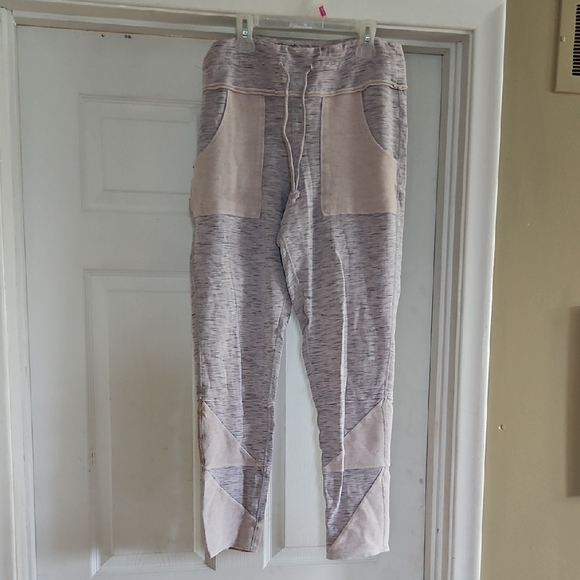 Free People Movement Kyoto Leggings Cream / Gray XL - Picture 3 of 7